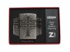Zippo 29667 Celtic Cross Design Armor Windproof Lighter - Antique Silver Plate Finish