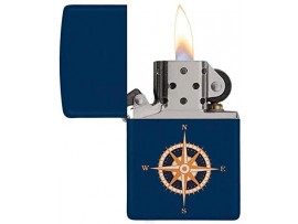 Zippo 29918 / 60004691 Limited Edition Compass Classic Windproof Lighter - Navy Matte Finish