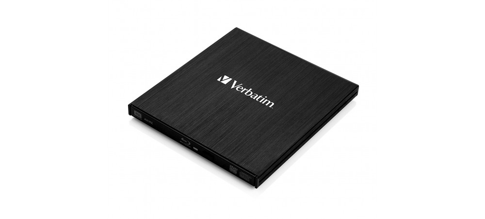 Verbatim 43890 External Slimline Mobile USB 3.0 Blu-ray Writer