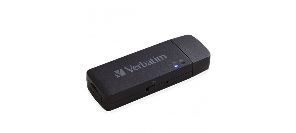 Verbatim Mediashare Mini - Wireless microSD Card Reader - 49160
