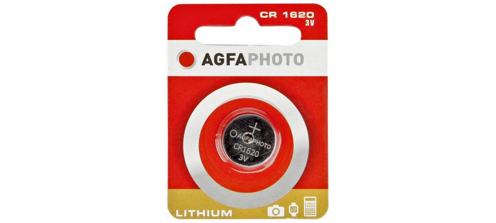 Agfaphoto CR1620 3V Lithium Coin Battery 