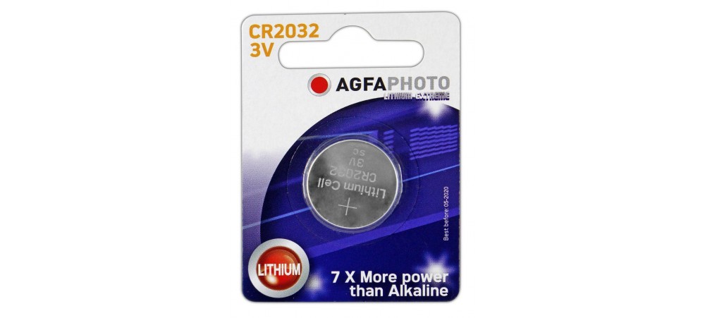 Agfaphoto CR2032 3V Lithium Coin Battery 