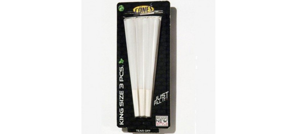 Pre-rolled King Size Smoking Cones Blister Pack 3 / 6 / 12 