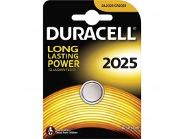Duracell CR2025 3V Lithium Batteries - 2 Pack