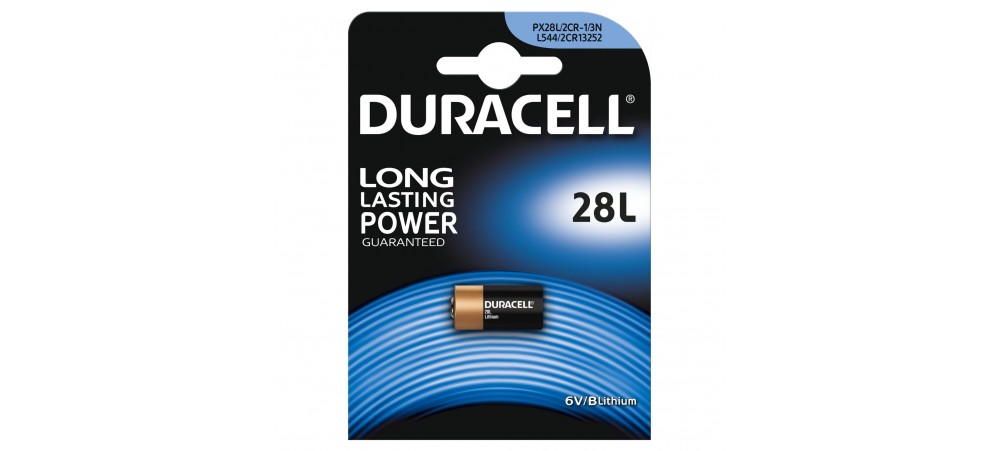 Duracell PX28L / 4LR44 Photo Lithium Battery
