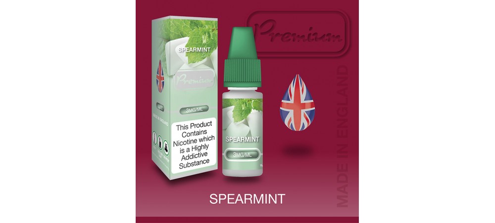CLEARANCE BEST BEFORE DATE MAY 2019 - 6MG Spearmint Flavour E-Liquid 10ml - Eco Vape Premium