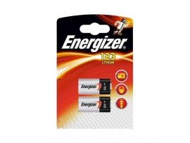 Energizer CR123 3V Photo Lithium Batteries - 2 Pack