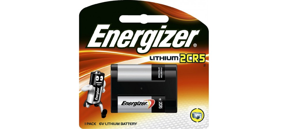 Energizer 2CR5 6V Photo Lithium Battery 