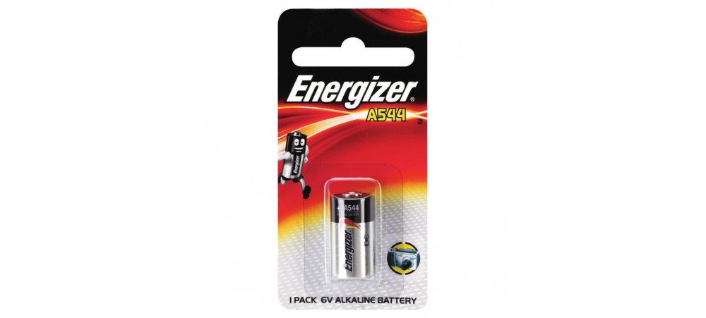 Energizer A544 / 4LR44 6V Alkaline Batteries - 2 Pack