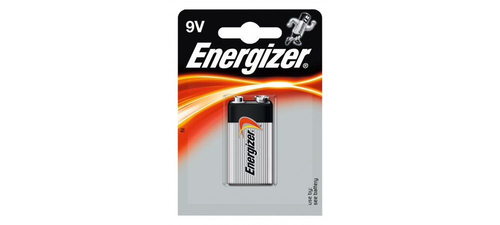 Energizer 9V / 6LR61 Classic Alkaline battery - 1 Pack 