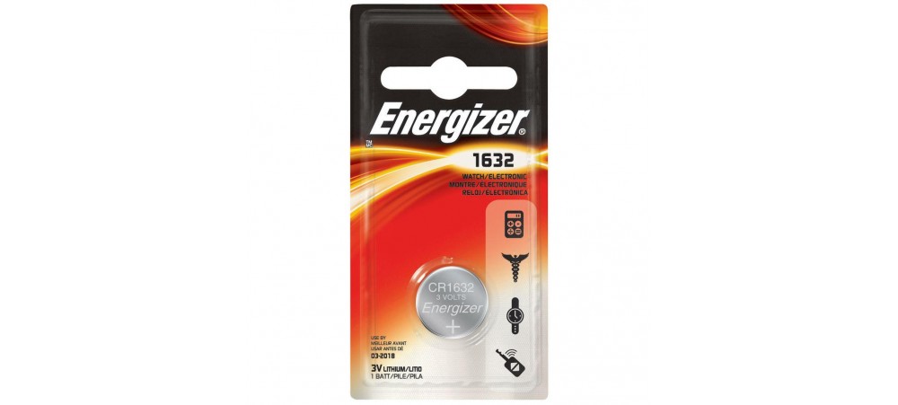 Energizer CR1632 3V Lithium Coin Battery 