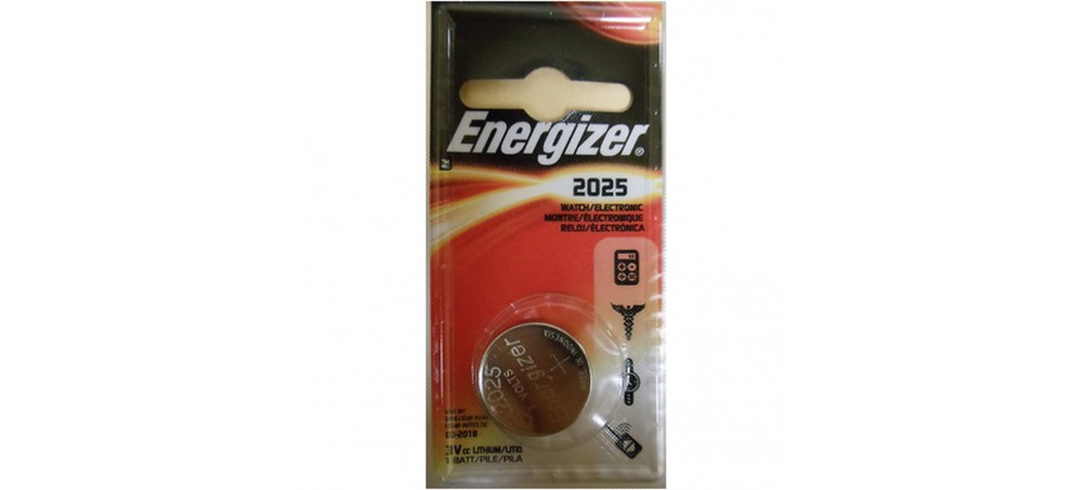 Energizer CR2025 3V Lithium Coin Battery 