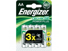 Energizer AA 2000mAh Power Plus Rechargeable Batteries 4 pack 