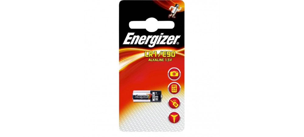 Energizer LR1 / E90 / N / MN9100 1.5V Alkaline Battery 