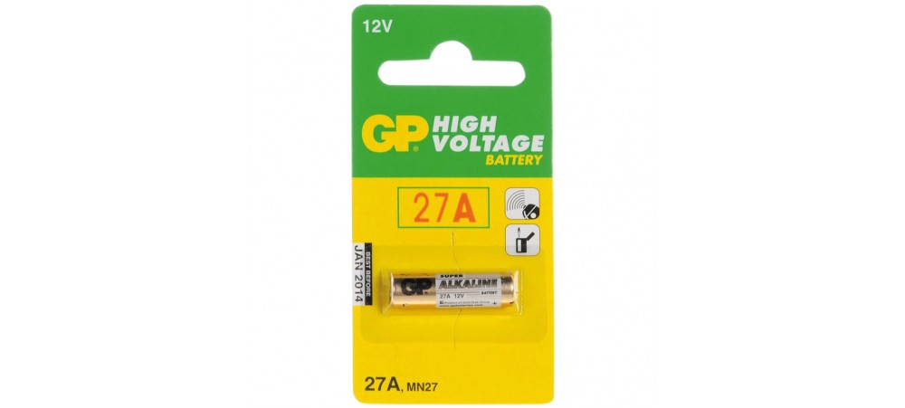 GP 27A 12V Alkaline Battery