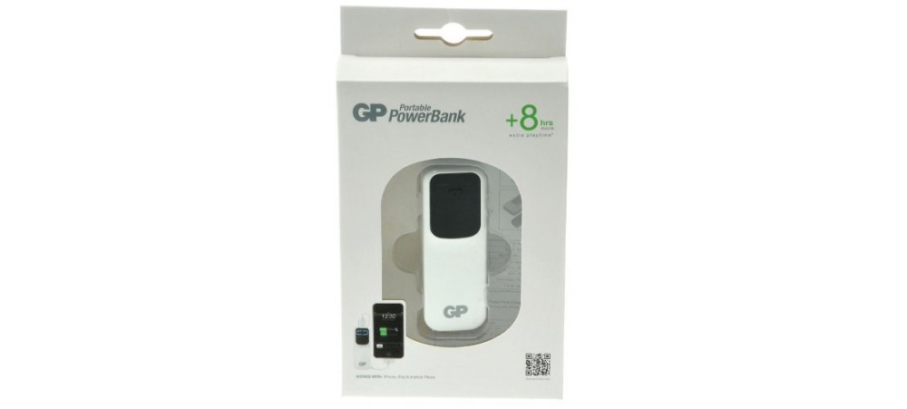 GP Portable USB PowerBank XPB21 - White