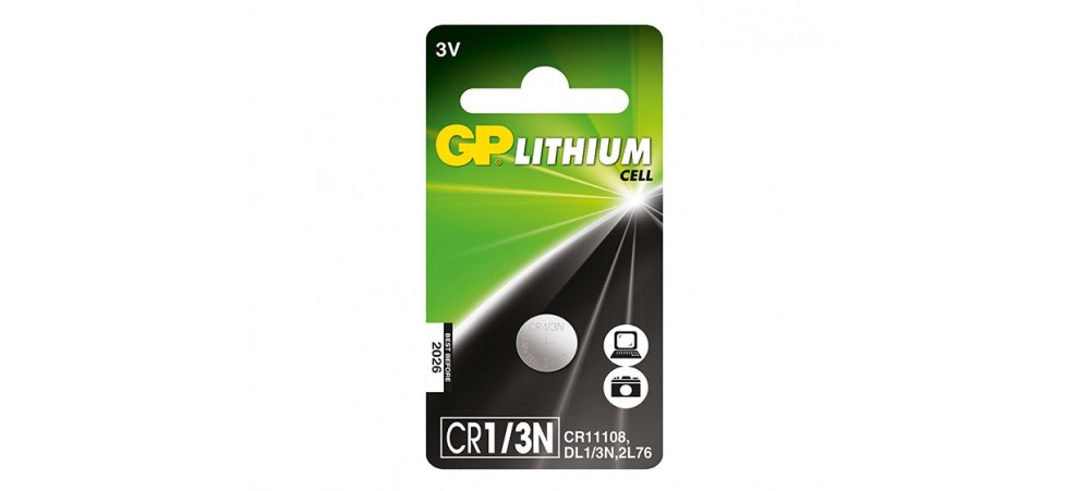 GP CR1/3N 3V Lithium Cell Battery 