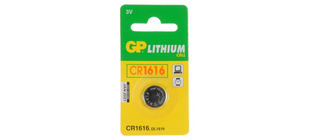 GP CR1616 Lithium 3V Battery