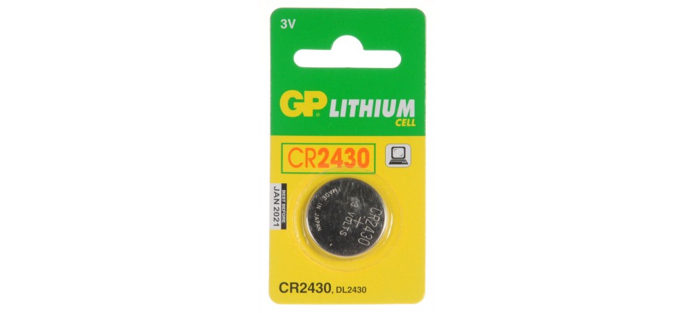 GP CR2430 Lithium 3V Battery 