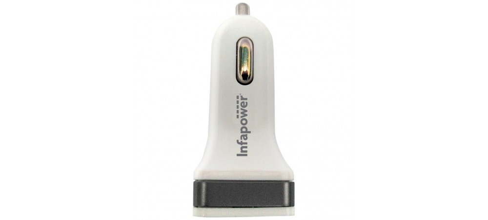 Twin USB Car Charger - 2.1 A Smartphones Tablets Mobiles