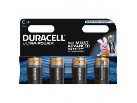 Duracell Ultra Power C Batteries - 4 Pack 