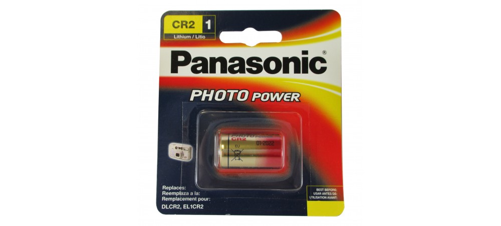 Panasonic CR2 3V Lithium Photo Battery - 1 Pack