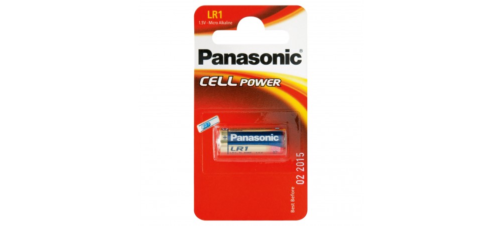 Panasonic MN9100 / N / LR1 / E90 1.5V Specialist Battery - 1 Pack 