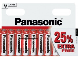 Panasonic AA  Zinc Carbon Batteries - 10 Pack - For use in LOW power products ONLY
