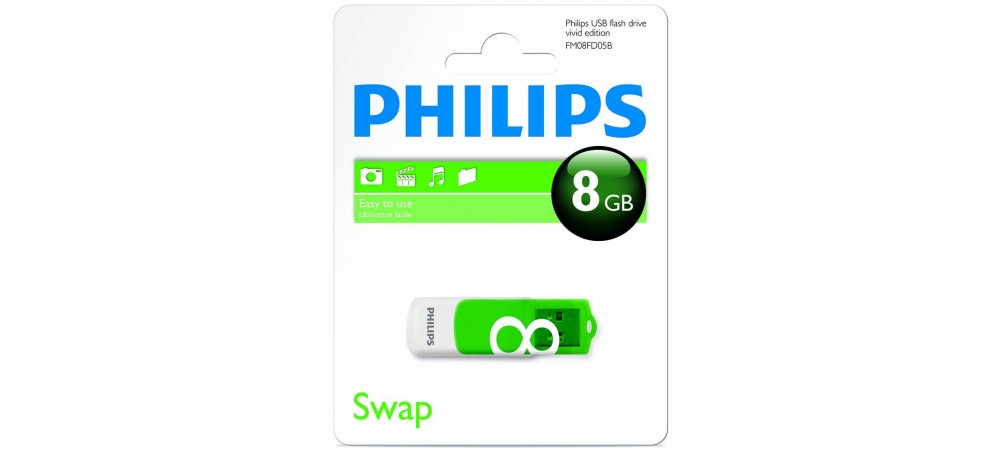 Philips Vivid USB 2.0 Edition - 8GB / 16GB / 32GB / 64GB / 128GB