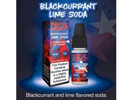 CLEARANCE BEST BEFORE DATE May 2019 - 6MG Blackcurrant Lime Soda Flavour E-Liquid 10ml - Point 5 Ohms