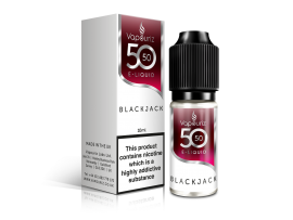 BlackJack 50/50 Universal E-Liquid 10ml - Vapouriz - 50VG 50PG - 3mg / 6mg / 12mg 