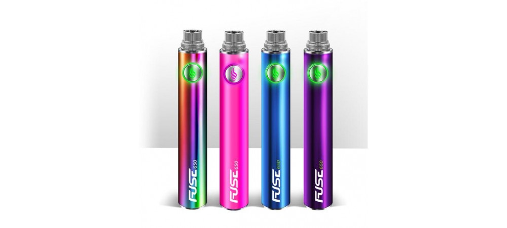 FUSE Battery + USB Charge Cable Deal - Purple / Blue - Vapouriz 