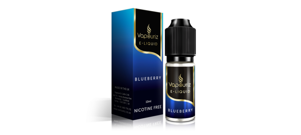 Blueberry Flavour (Fresh Blueberry with a hint of sweetness) E-Liquid 10ml - Vapouriz -  6mg / 12mg / 18mg