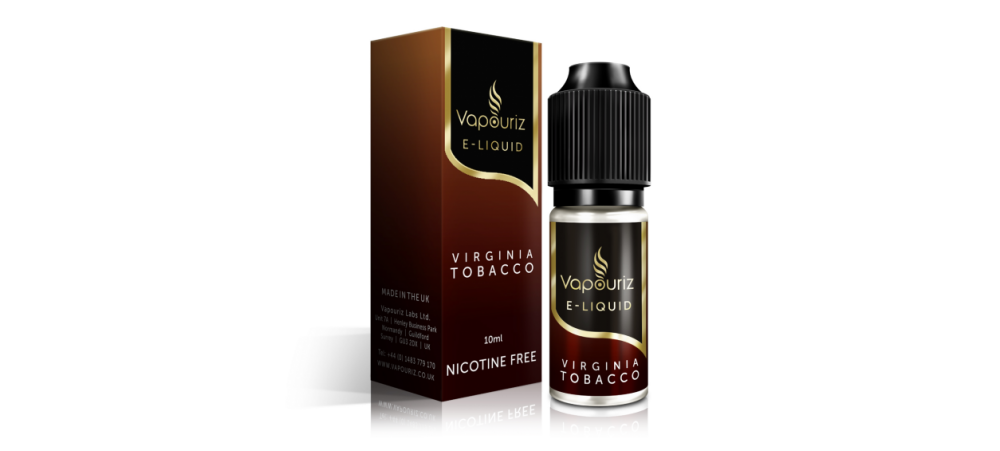 Virginia Tobacco Flavour (Rich & Smoky Smooth Tobacco) E-Liquid 10ml - Vapouriz -  6mg / 12mg / 18mg