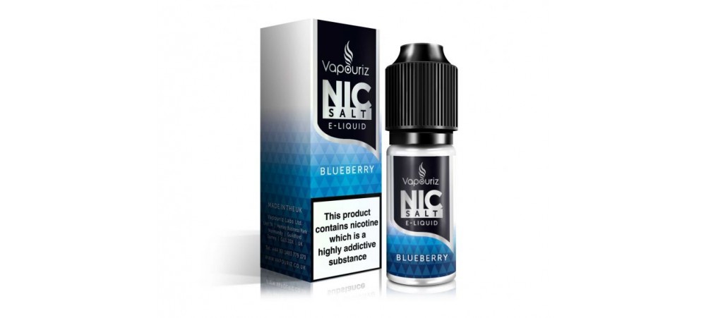 Blueberry Nic Salts E-Liquid - Vapouriz - 10mg / 20mg