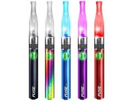 Fuse Dual Coil Electronic Cigarette Vape Kit - Vapouriz - Black / Rainbow / Chrome