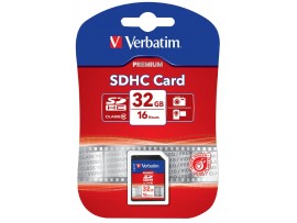 32GB Class 10 SDHC Card - Verbatim - 43963