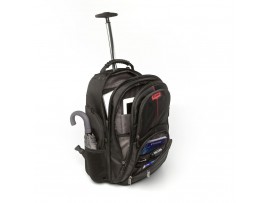Verbatim Notebook Backpack Roller "Paris" 17" Black - 49852