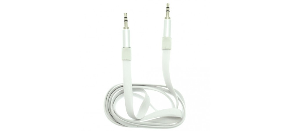 VIBE Audio / Aux 3.5mm connection 90cm Tangle-free Flat cable 