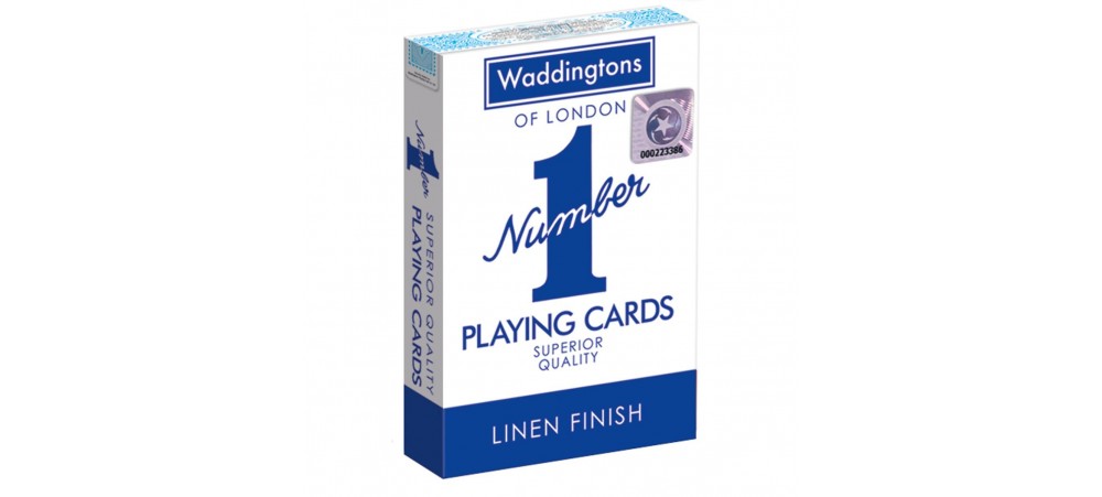 Waddingtons "Number 1" Playing Cards (Colours may vary) - 007140