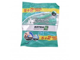 Extra 2 Sensitive Razors by Wilkinson Sword - Pack of 5 + 2 Free 