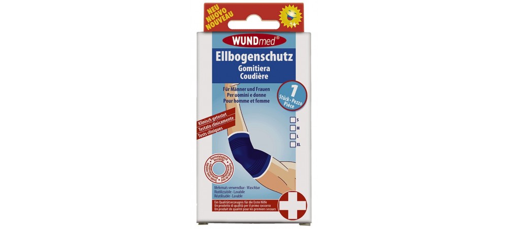 Elbow Support - Elastic / Sport/ Daily Wear - Available in S / M / L  - Wundmed