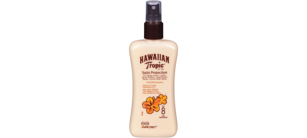 Hawaiian Tropic Protective SPF8 Sun Lotion Spray