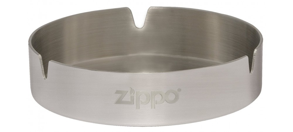 4 inch Stainless Steel Ashtray -  Zippo 121512 