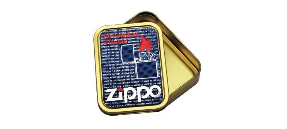 2oz Tobacco Tin - Lid Colour will vary - Zippo